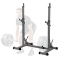thumbnail image 1 of ZENY Adjustable Squat Rack Stand with Spotter Arms Barbell Holder Home Gym Gray, 1 of 19