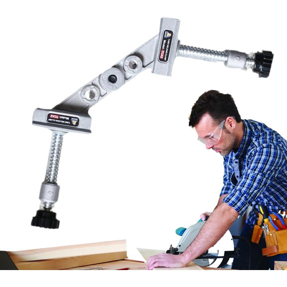 Adjustable Stainless Steel Angle Clamp for Woodworking and Welding, Corner Jig Tool