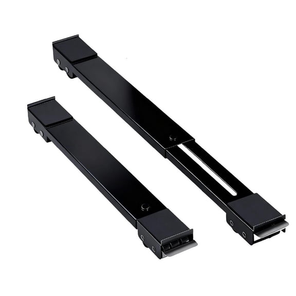 Adjustable Stainless Steel Appliance Moving Tray For Heavy Load Bearing Like Washing Machine Refrigerator Featuring 360 Degree Rotating Wheel Shockproof Construction