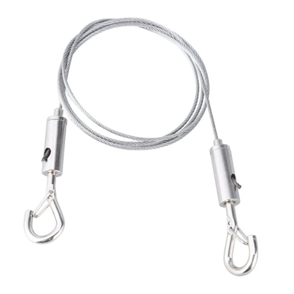 Adjustable Stainless Steel Cable System Easy To Install Wire Rope Suspension for Secure Clothesline & Picture Hanging