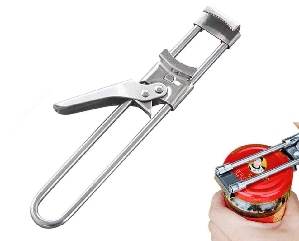 Adjustable Stainless Steel Can Opener For 1 To 5 Inch Lids Kitchen Tool