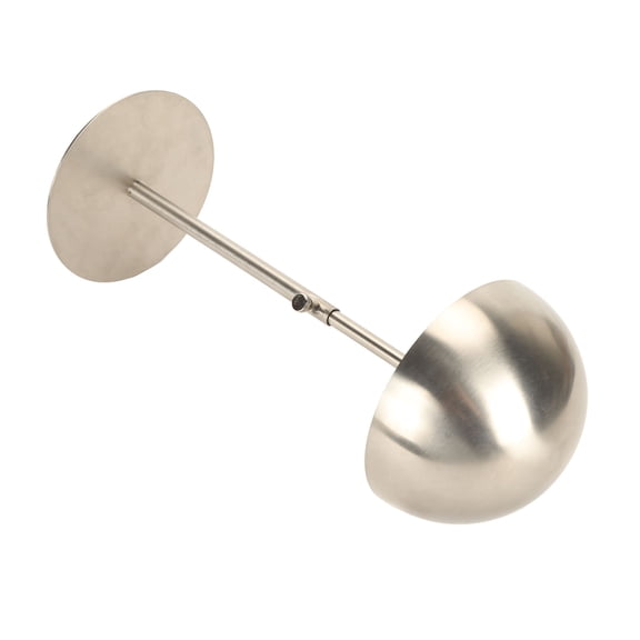 Adjustable Stainless Steel Hat Display Stand, 7.9-15.7in Height, Brushed Metal Cap Rack for Baseball Peaked Fisherman Hats stainless steel Multiple Storage