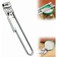 thumbnail image 1 of Adjustable Stainless Steel Jar Opener, 2026 Upgraded Easy Grip Jar Opener, Adjustable Bottle Can Opener for Weak Hands Seniors, Lid Remover Tool Kitchen Gadgets (7.48In, 1Pc), 1 of 10