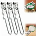 thumbnail image 1 of Adjustable Stainless Steel Jar Opener, 2026 Upgraded Easy Grip Jar Opener, Adjustable Bottle Can Opener for Weak Hands Seniors, Lid Remover Tool Kitchen Gadgets (7.48In, 3Pcs), 1 of 11