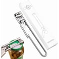 thumbnail image 1 of Adjustable Stainless Steel Jar Opener, Gripper Tight Lid Opener, 2026 New Handy Rubber Bottle Jar Opener for Weak Hands, Jar Openers Rated for Seniors, Kitchen Gadgets (1Pc, 19.5cm/7.67inch), 1 of 8