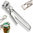thumbnail image 1 of Adjustable Stainless Steel Jar Opener, Gripper Tight Lid Opener for Seniors & Weak Hands, Multifunctional Can Opener Jar Lid Gripper, Versatile Kitchen Tool for Various Lid (Standard), 1 of 9
