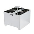 thumbnail image 1 of Adjustable Stainless Steel Tofu Maker with Drain Hole and Tray for Efficient Cheese and Paneer Production, 1 of 5
