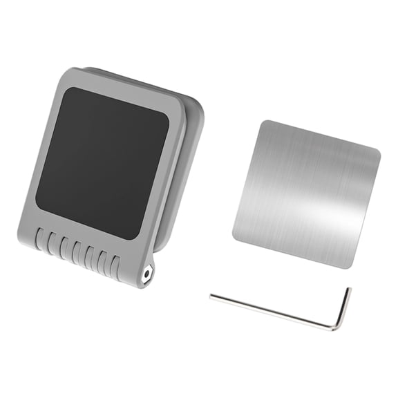 Adjustable Stand For Action Cameras Featuring Multi-Axis Rotation And Tools For Easy Installation
