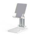 thumbnail image 1 of Adjustable Stand for Desk Foldable Desktop Phone Holder Non Slip Cradle Dock for All Smartphones Tablets, 1 of 8