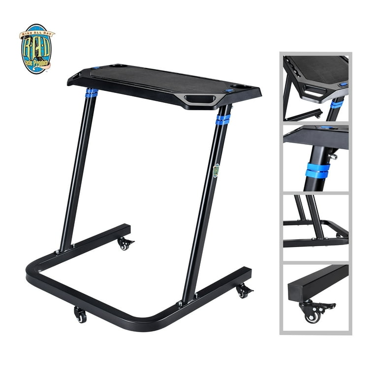 Rad Sportz Indoor Bicycle Exercise Adjustable Standing Desk for Cycle or Treadmill Walmart