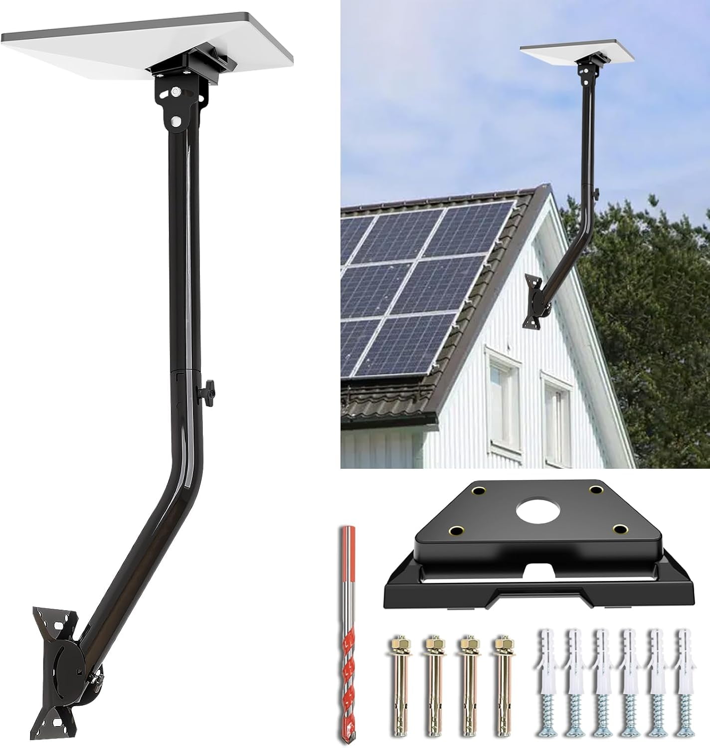 Adjustable Starlink Mini Mount, Starlink Mounting Kit Mini, Starlink Long Wall Mount for