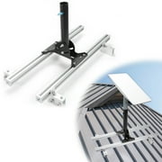 Adjustable Starlink Mounting Kit for Standing Seam Metal Roof, Starlink Roof Mount, Starlink Mount Compatible with V2 Rectangular Dish