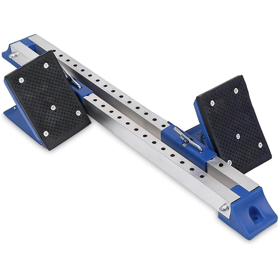 Adjustable Starting Block Track and Field 21 Rear/Front & 6 Pedal Angle Adjustments Aluminum Alloy Ground-Mount Track Starting Block for Sprinters, Runners, Plastic Runway/Cinder Track