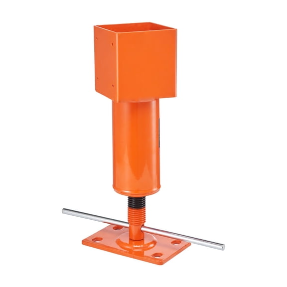 Adjustable Steel Jack Post, 4x4 in, Height 13.2-18.7 in, 24700 lbs, Home Leveling & Basement Support