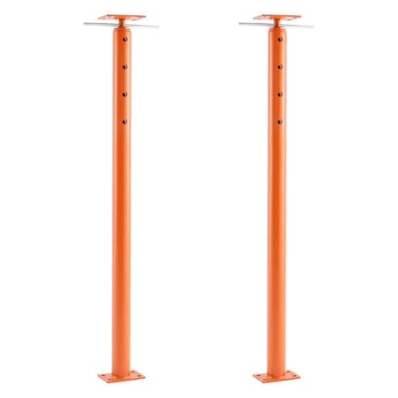 Adjustable Steel Support Posts,2-Pack, 53-93in Range,18000lb Load for Floor & Beam Repair