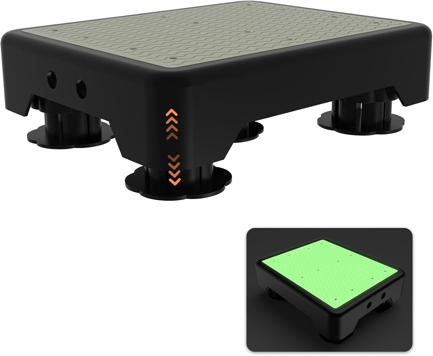 Poop Aba Adjustable Step Stools for Adults, 480 lbs Capacity Non-Slip Safety ...