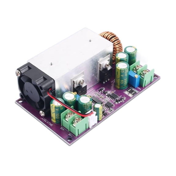 Adjustable Step-down Power Supply Module,600W High-power Step-down Power Supply Module,DC12-75V to DC2.5-50V Board,Constant Current Power Supply Module