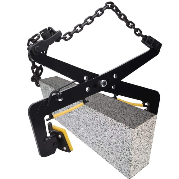 Adjustable Stone Lift Clamp Clamps Concrete Block Lifting Tools 20in Jaw opening