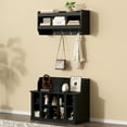 thumbnail image 1 of Adjustable Storage Compartments - Hall Tree for Different Shoe Sizes, 1 of 5