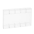 thumbnail image 1 of Adjustable Storage Organizer Rack Functional Acrylic Holder With Multiple Compartments For Efficient Kitchen And Living Room Space Saving Design, 1 of 4