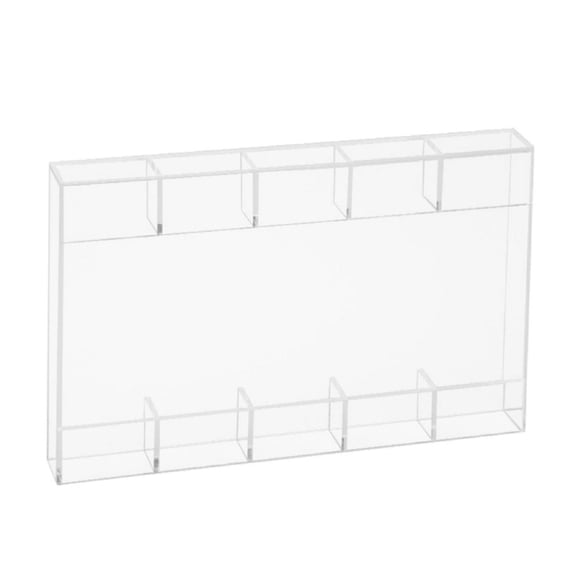 Adjustable Storage Organizer Rack Functional Acrylic Holder With Multiple Compartments For Efficient Kitchen And Living Room Space Saving Design