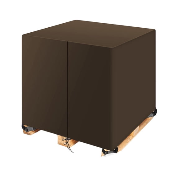 Adjustable Strap Pallet Cover with Full Zipper for 48 x 60 x 48 Pallets