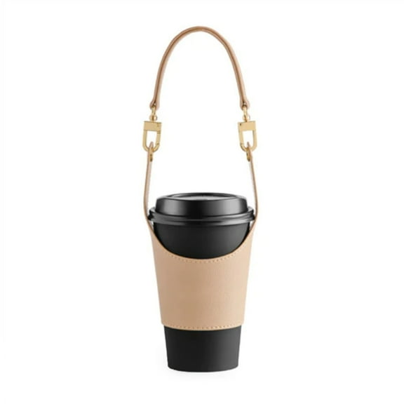 Adjustable Strap Sleeve for Insulated Coffee Mugs Removable Cup Cover