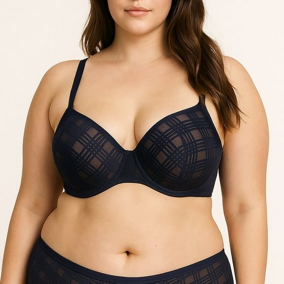 Adjustable Straps, Underwire, 3 Hook Closu42DD