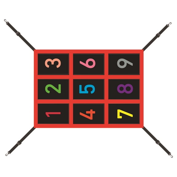 Adjustable Strikes Zone Targets for Baseball Net Numbered Pitching Baseball Softball Targets Practice Throwing & Hitting