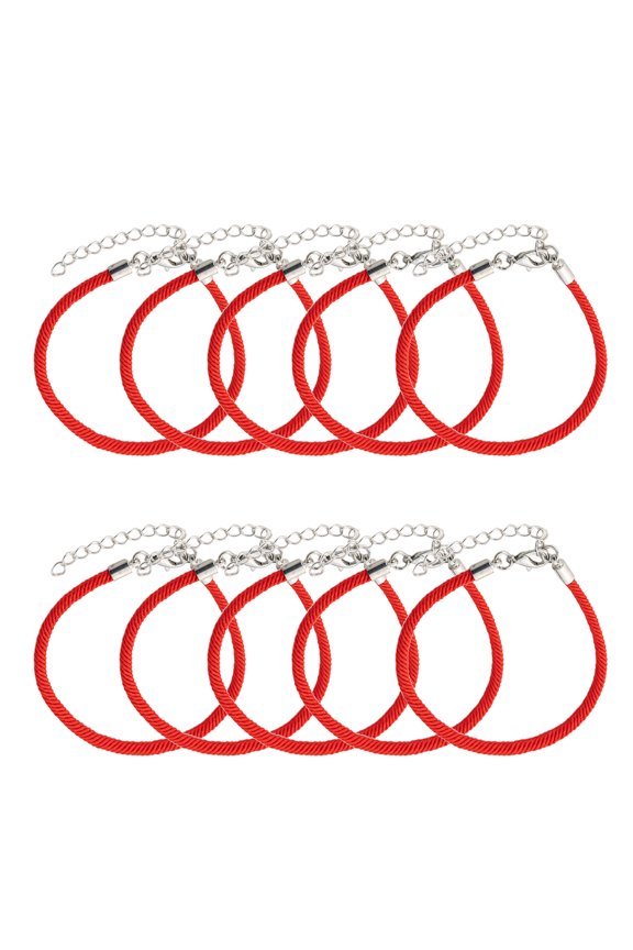 Adjustable String Bracelets Traditional Polyester Cord Handchain Thread Bracelets Wristband Protections Jewelry