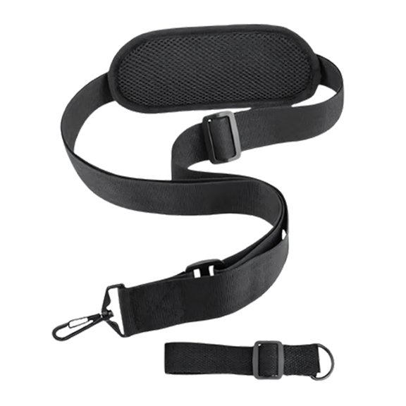 Adjustable String Trimmer Shoulder Harness with Padded Nylon Carry Support for Grass Cutting and Yard Power Tool