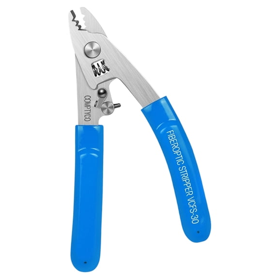 Adjustable Stripping Length Ergonomic Fiber Stripping Pliers for Comfortable Efficiency Maintenance Installation Task