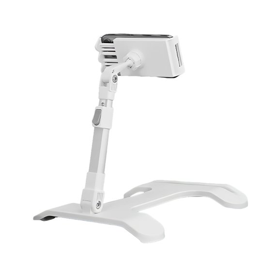 Adjustable Sturdy Phone Stand Rack Holder for 4 to 12 Inch Tablets and Phones Including All Brands Bed Sofa Desk Support