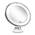 thumbnail image 1 of Adjustable Suction Cup LED Light Magnifying Bathroom Mirror Cosmetic Mirror LED Vanity Mirror 10X Makeup Mirror, 1 of 8