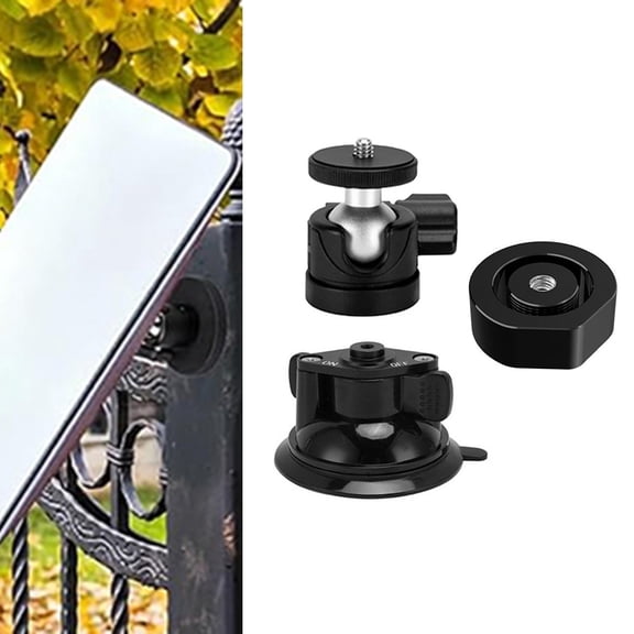 Adjustable Suction Cup Mount for Car Roof for Starlink Mini - 360\u00b0 Rotating, Multi-Purpose Design