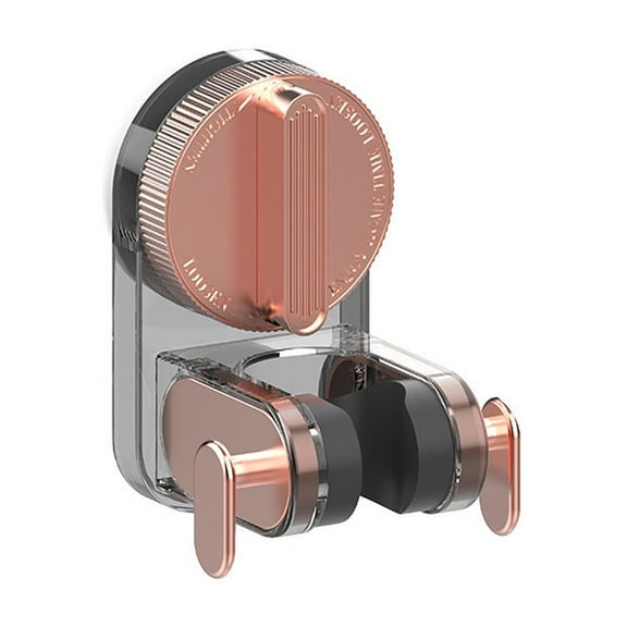 Adjustable Suction Cup Shower Caddy Organizer, No Drill Waterproof Bathroom Storage Rack for Shampoo Bottles and Wash Supplies, 1 Pack