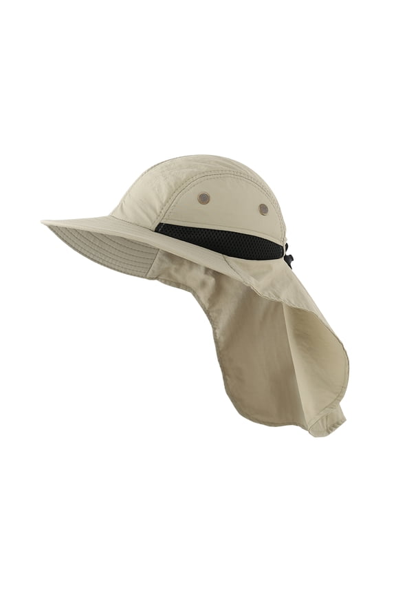 Adjustable Summer Sun Protection Hat  Wide Brim Lightweight Breathable Outdoor Fishing Cap Sun Hat , Wide Brim Fishing Hat Neck Flap Cover Men, Women, Hiking, Camping, Sun Protection UV, Gardening