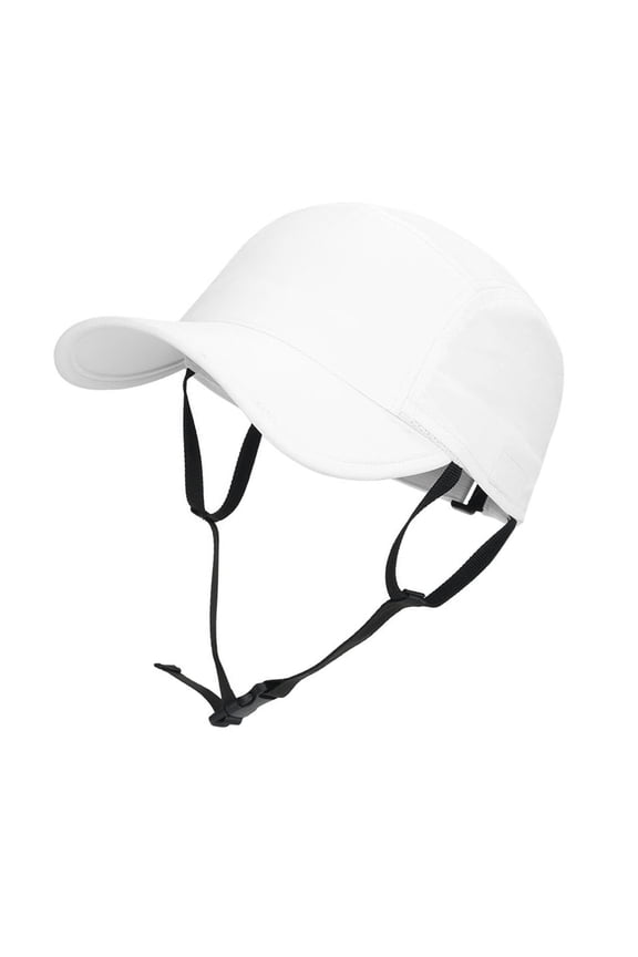 Adjustable Sun Hat With Safety Strap For Outdoor Cycling Baseball Hat Unisex Windproof Nylon