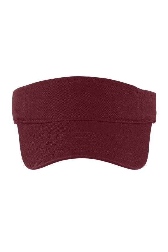 Adjustable Sun Visor, Maroon