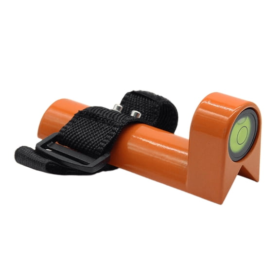 Adjustable Survey Rod Levels for Building Surveying Aluminum Alloy Horizontal Bubble Levels for Round and Rectangular Rods