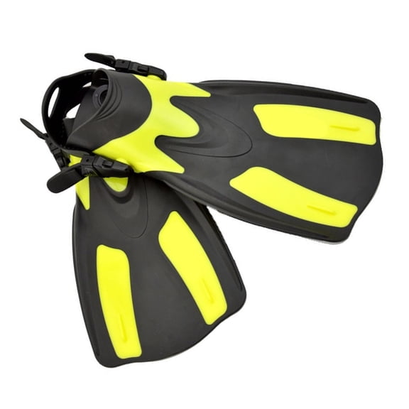 Adjustable Swim Fins Adult Snorkels Fins Travel Size Flippers Swim Training Fins