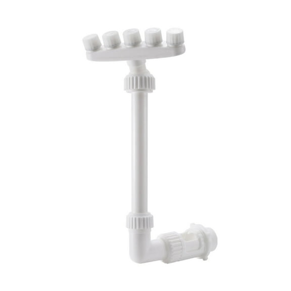 Adjustable Swimming Pool Sprinkler with Five Nozzles for 360- Directional Water Spray Control