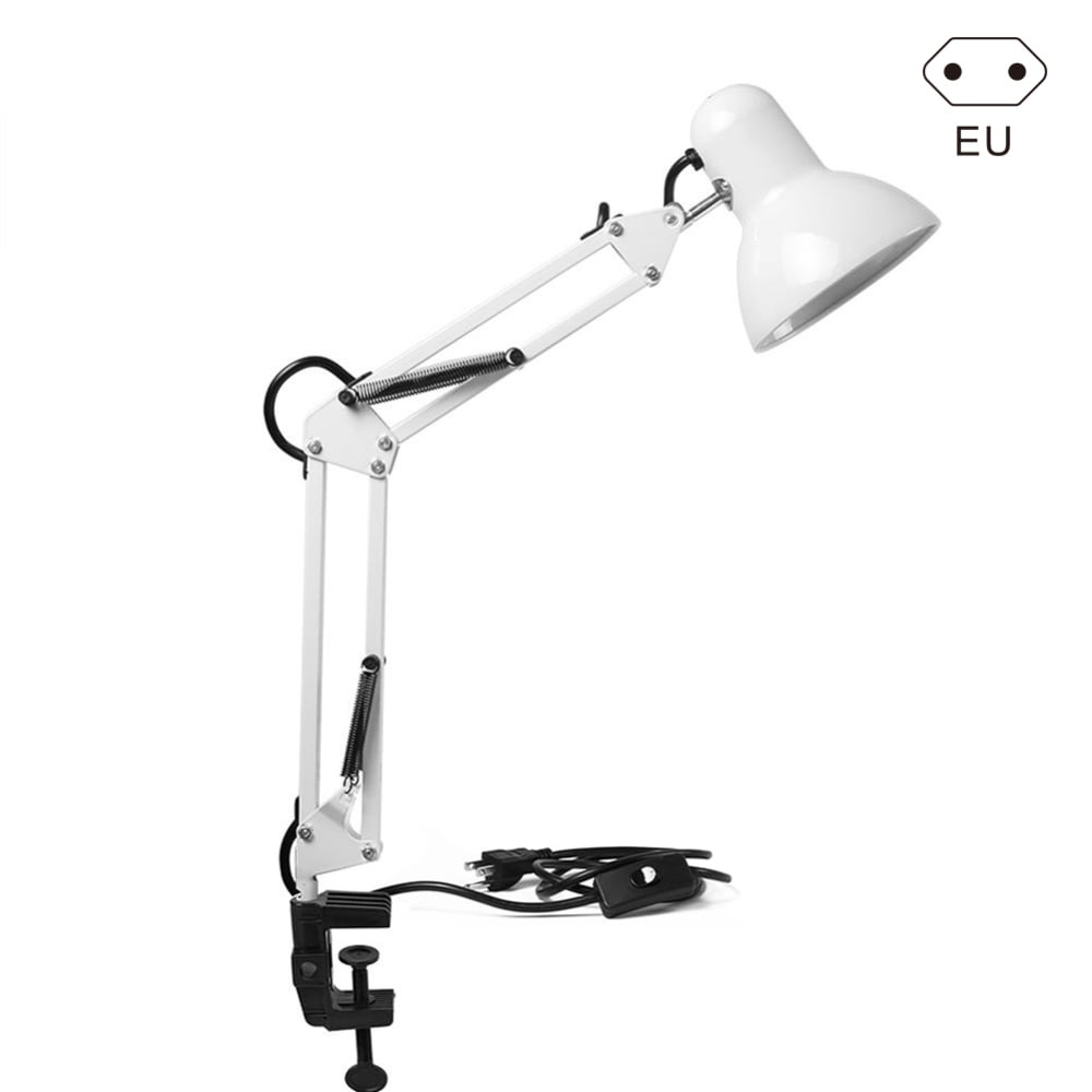 drafting table light clamp