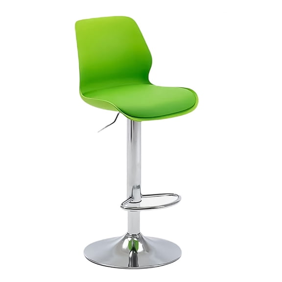 Adjustable Swivel Barstools Faux Leather Bar Chairs Counter Height Bar Stools with High Backrest,PU Leather Bar Stool for Kitchen Island,Upholstered Pub Stools Armless Dining Chairs for Bar