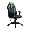 thumbnail image 1 of Adjustable Swivel Gaming/Office Chair, Black and Green, 1 of 7