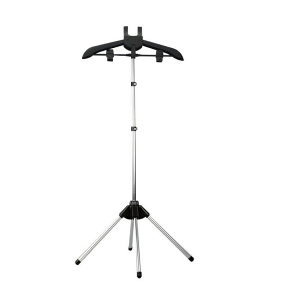 Adjustable T Shirt Display Stand, Portable Hanging Metal Clothes Rack, Stable Foldable Garment Display for Clothing, Jacket, Dress, Suit, Coat, Vendor Display for Retail Store