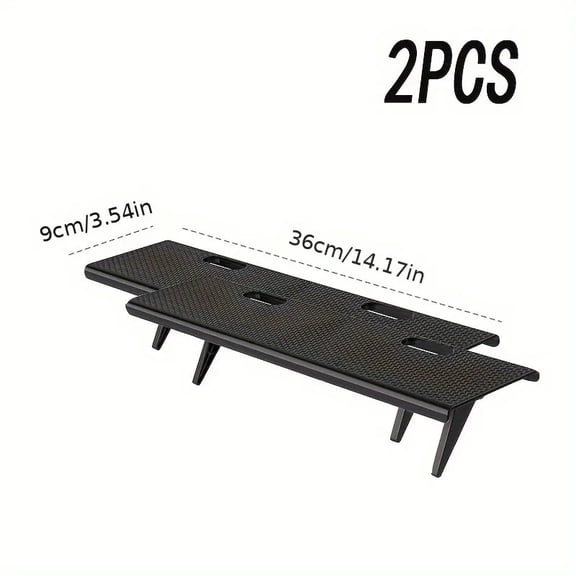 Adjustable TV Screen Top Shelf Computer Monitor Desktop Screen Top Storage Rack TV Media Box, Router Shelf Rack Home Organizer