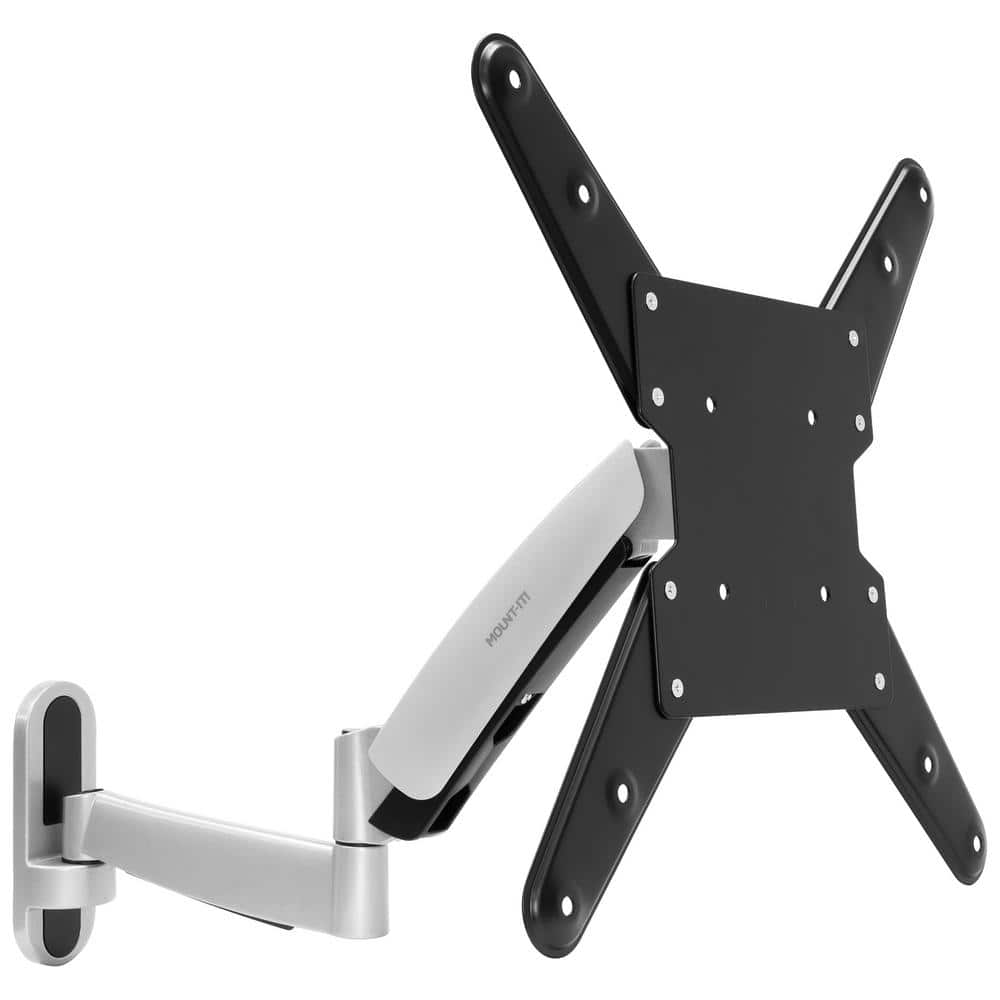 Adjustable TV Wall Mount Bracket with Counterbalance Gas Spring Arm