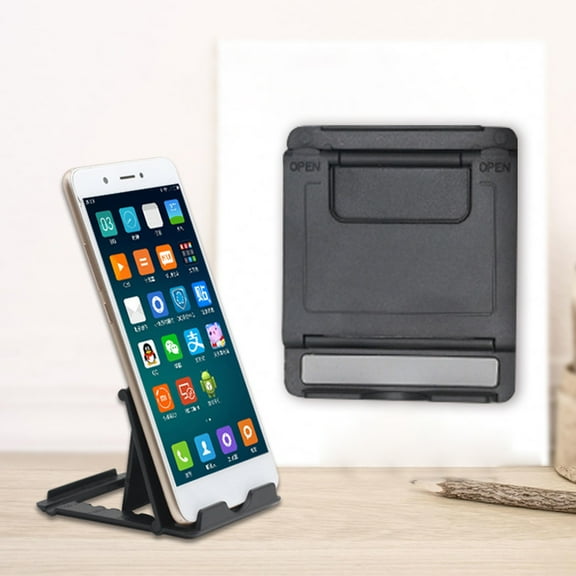 Adjustable Table Desk Mobile Phone Holder Support Tablet Stand Bracket,Black