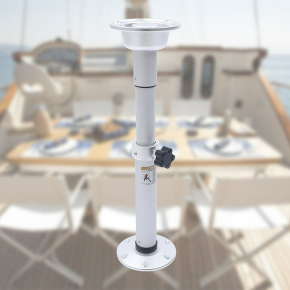 Adjustable Table Pedestal Removable Table Base Lightweight for RV Marine Boat